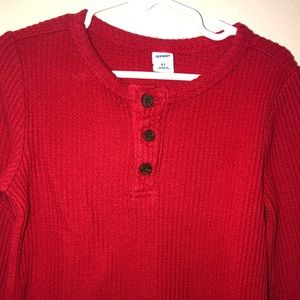 Old Navy Boy’s Red Pull Over